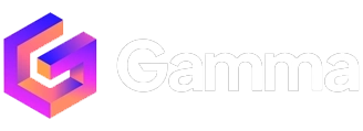 Logo Gamma App - ferramenta premium disponível no Guru das IAs