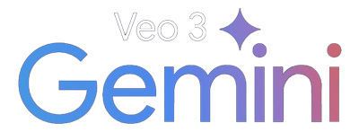 Logo Google Veo3 - ferramenta premium disponível no Guru das IAs