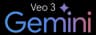Logo Google Veo3 - ferramenta premium de IA
