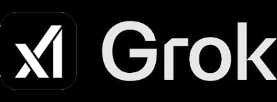 Logo Grok - ferramenta premium de IA