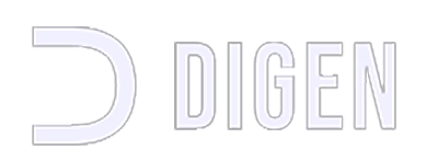 Logo Digen - ferramenta premium disponível no Guru das IAs
