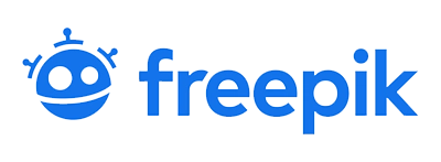 Logo Freepik - ferramenta premium disponível no Guru das IAs